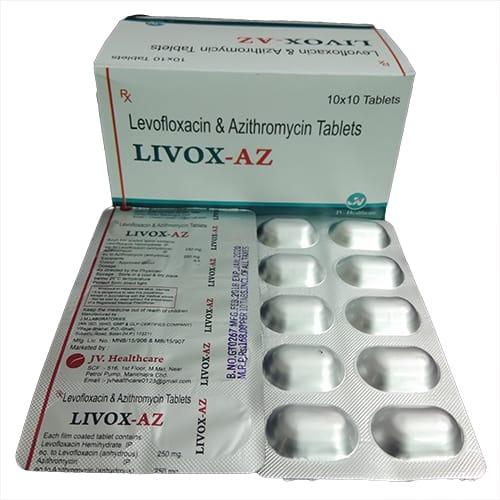 Levofloxacin & azithromycin tablets