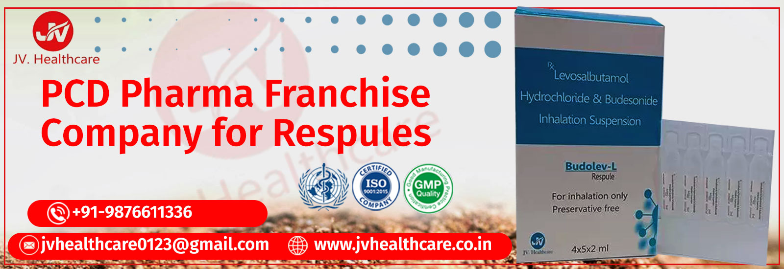 Respules Pharma Franchise Company Resolving Respiratory Problem | JV Healthcare