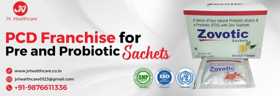 It’s the right time to join the most customer driven PCD franchise for probiotic sachets with JV Healthcare. | JV Healthcare