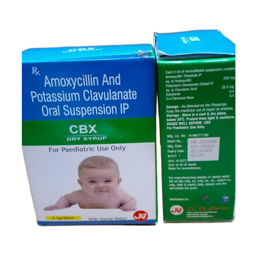 CBX-PD DRY SYRUP water